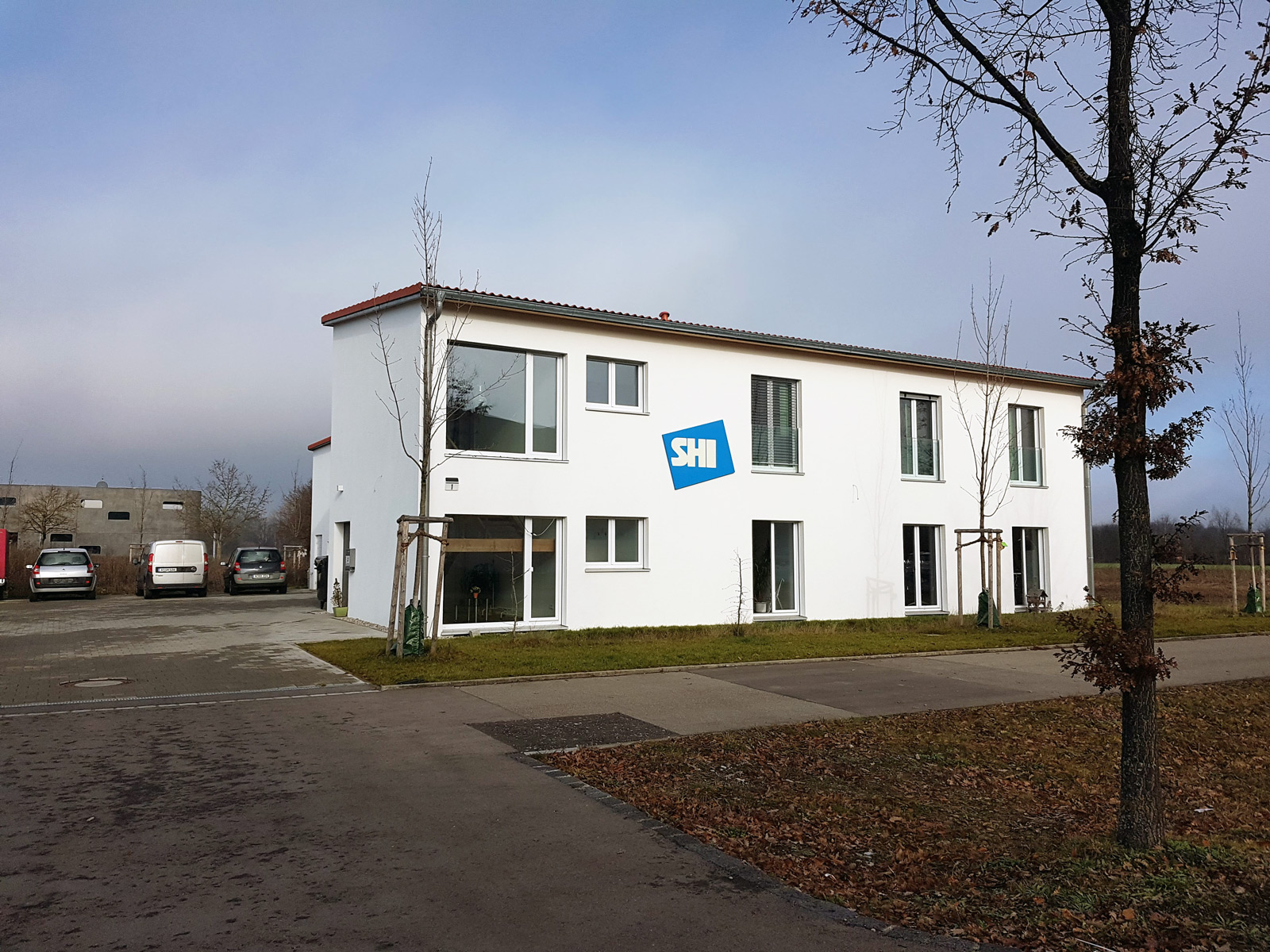 Abbildung des SHI Gebäudetechnik Firmengebäudes